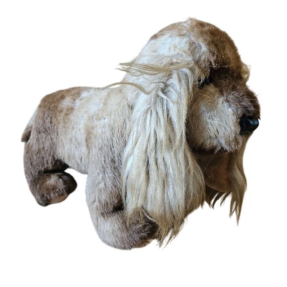 Vintage Plush Cocker Spaniel Dog Stuffed Animal Toy - Picture 2 of 12